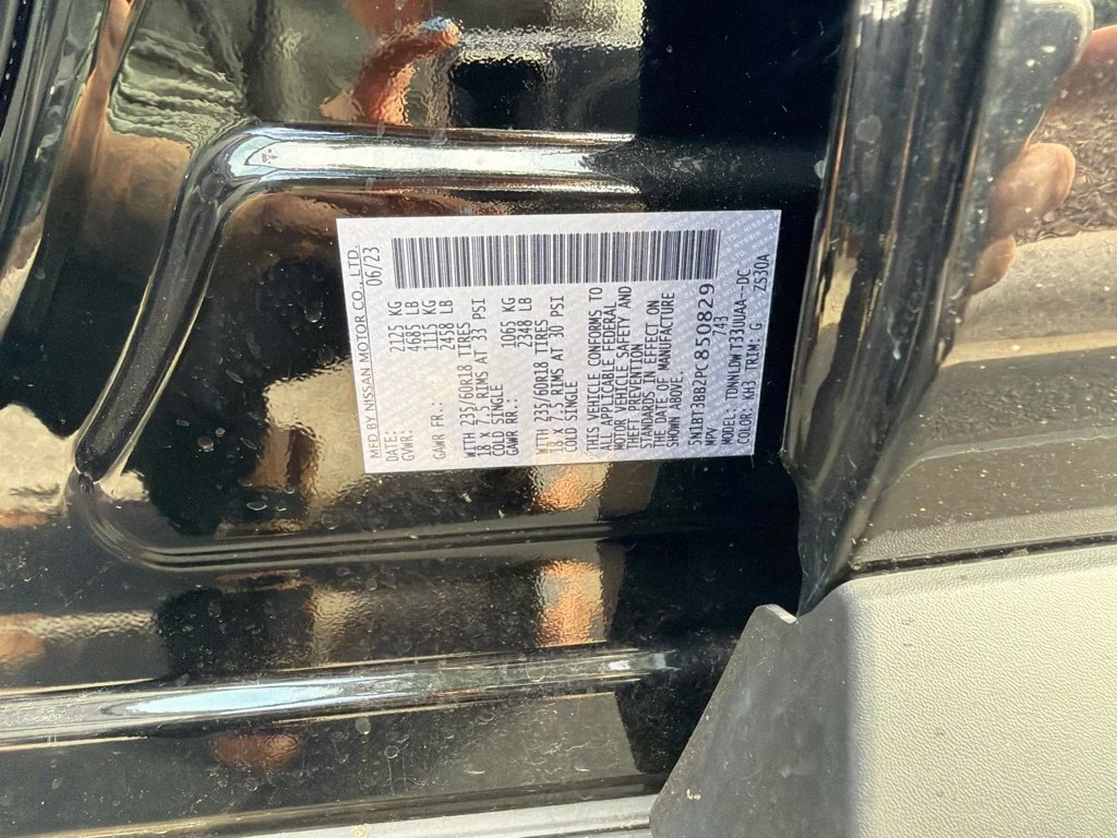 Used 2023 Black Nissan SV image 13