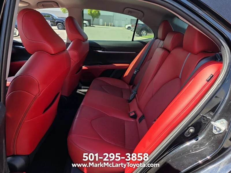 Used 2022 BLACK TOYOTA XSE AUTO image 10