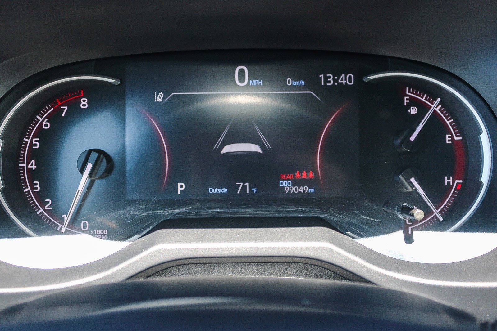 Used 2023 Magnetic Gray Metallic Toyota LE image 23