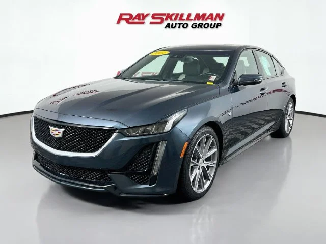 Used 2021 Gray Cadillac Sport image 3