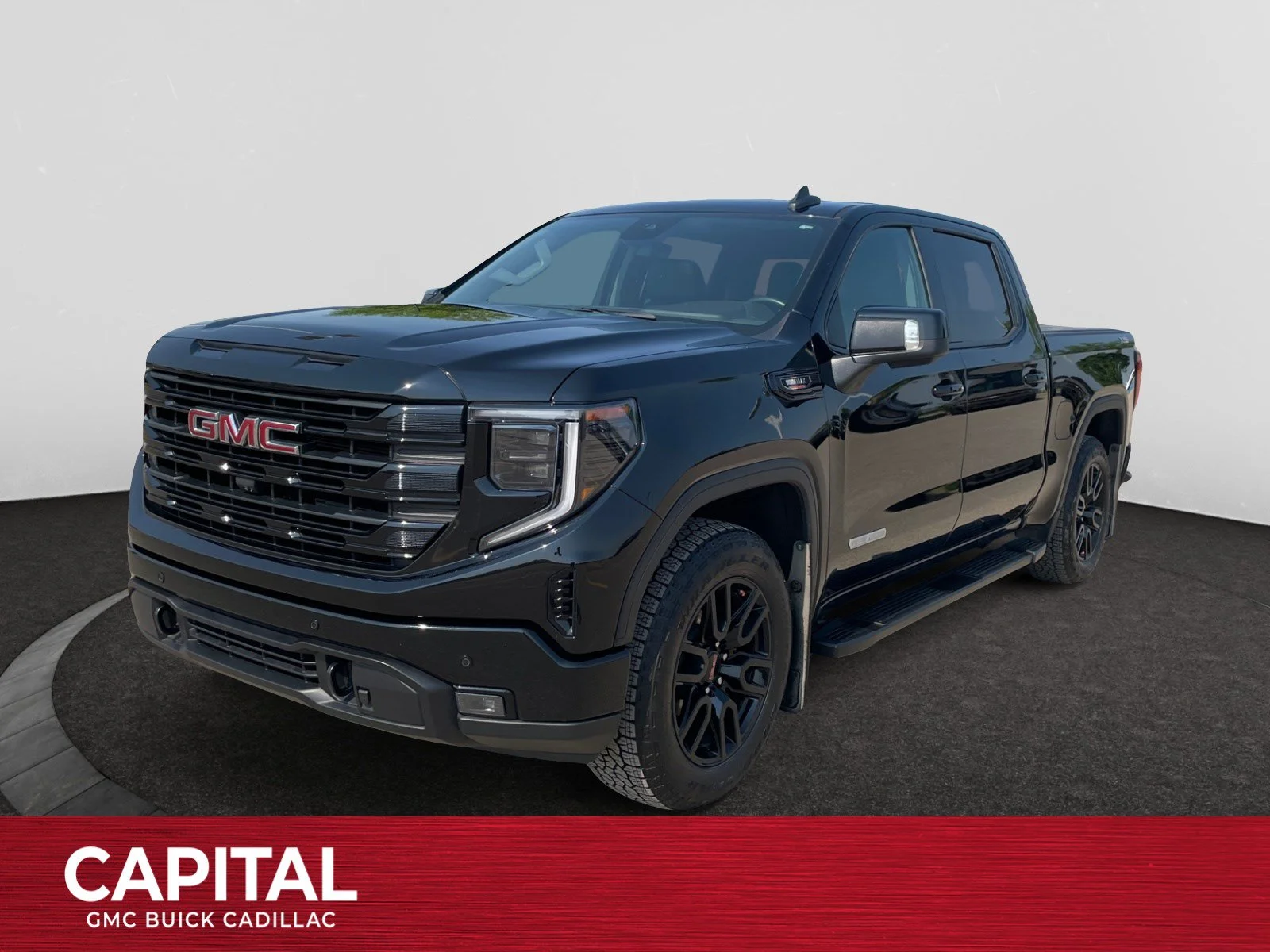 Used 2024 Black GMC Elevation Crew Cab image 1