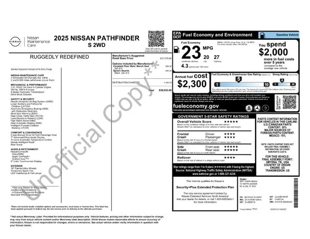 Used 2025 White Nissan S image 32