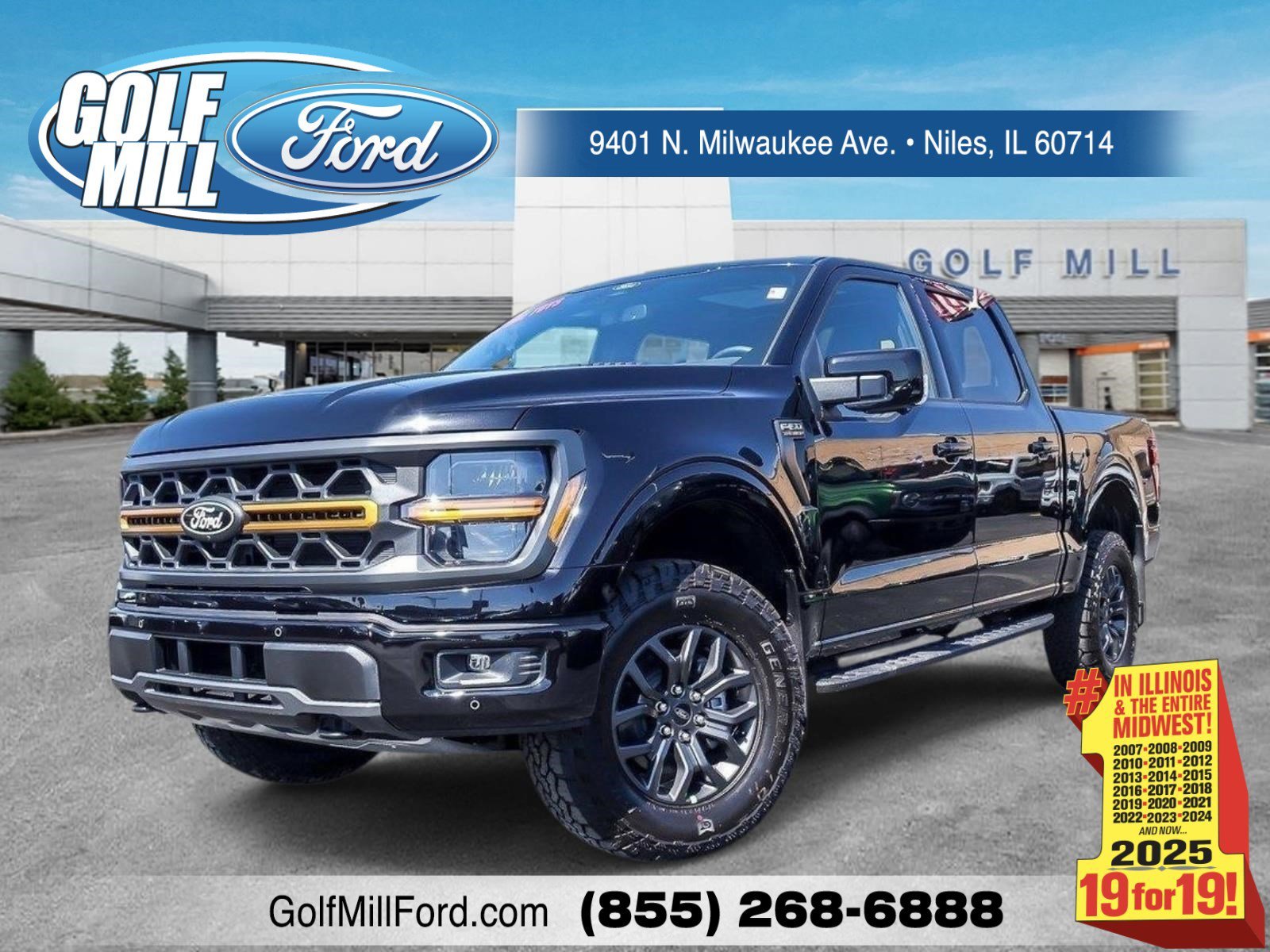 Used 2026 Agate Black Metallic Ford Tremor image 1