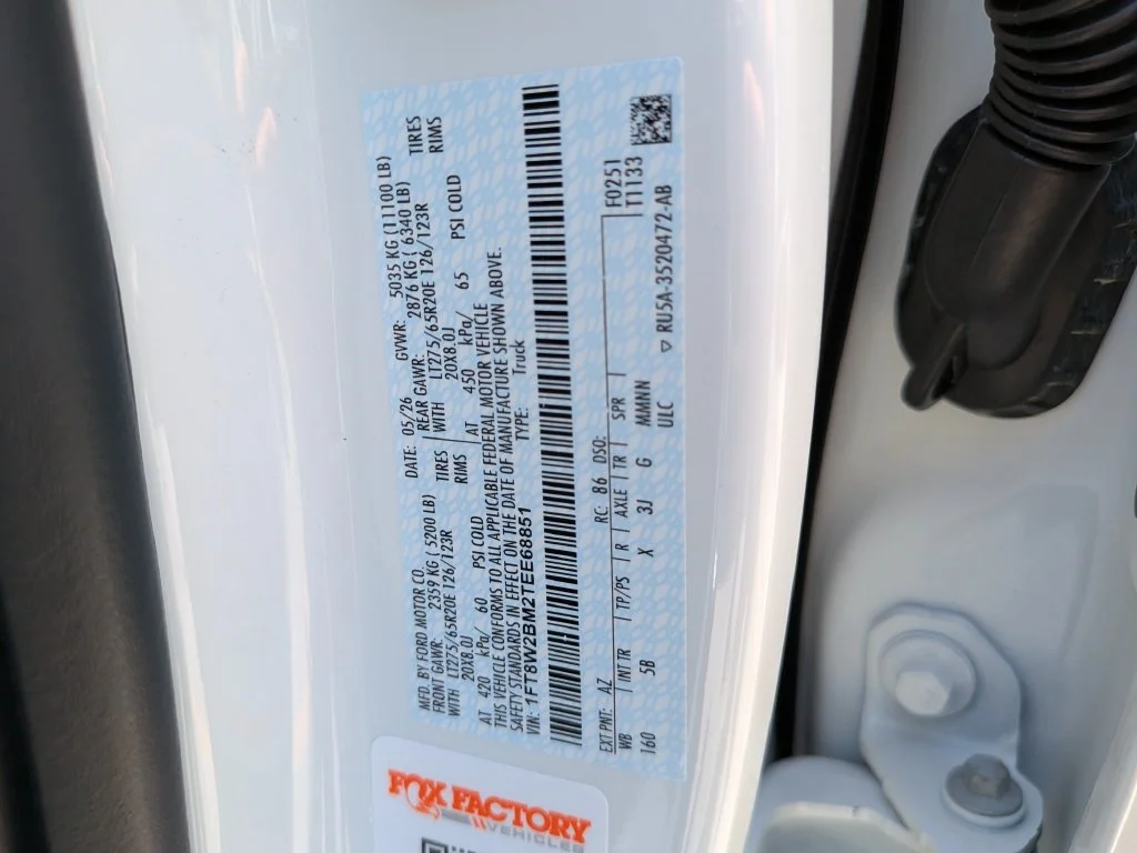 New 2026 Star White Metallic Tri-Coat Ford F-250® Lariat® image 48