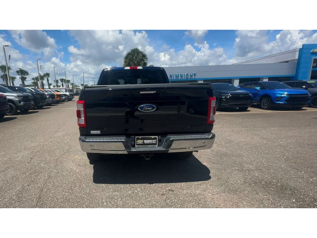 Used 2021 Blue Ford Lariat image 8