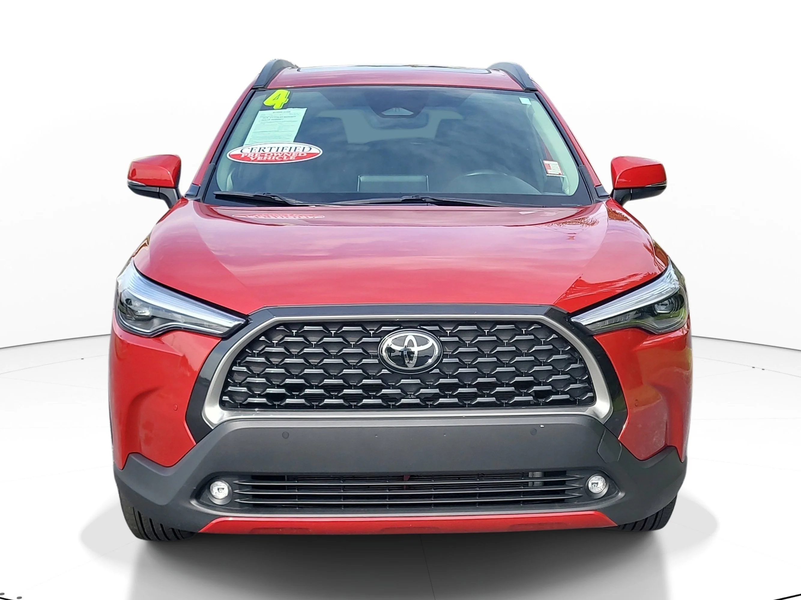 Certified Used 2024 Barcelona Red Metallic Toyota XLE image 2