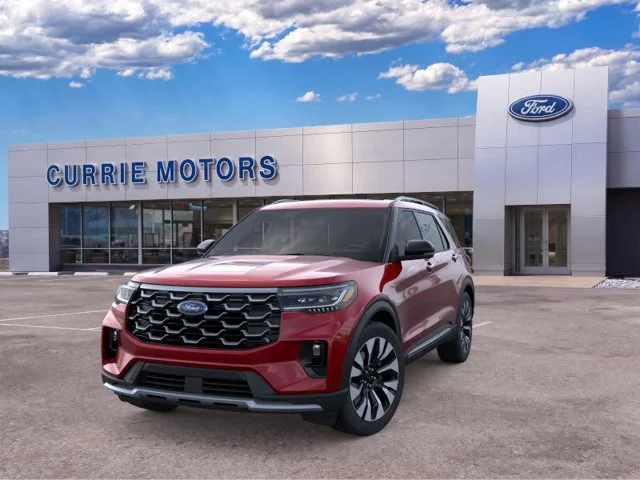 New 2026 Rapid Red Metallic Tinted Clearcoat Ford Platinum image 2