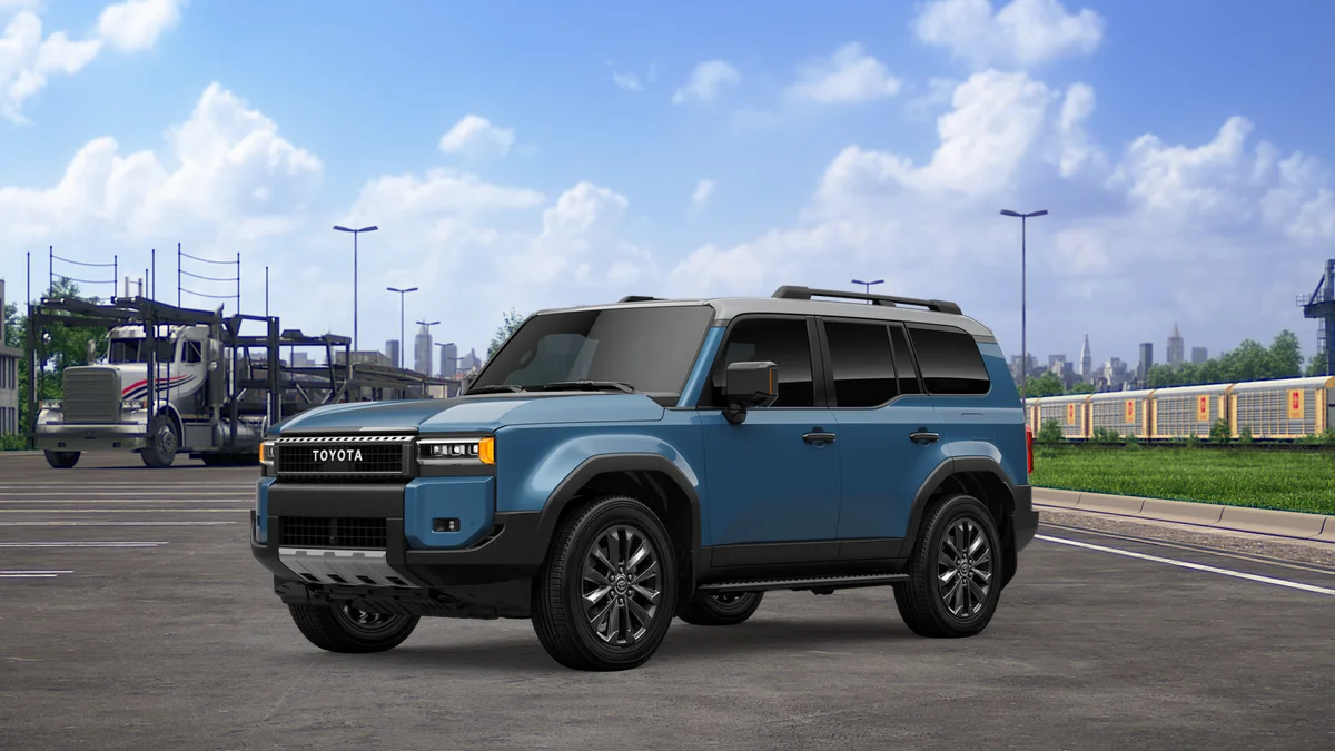 New 2027 Heritage Blue/Grayscape Toyota Land Cruiser image 2