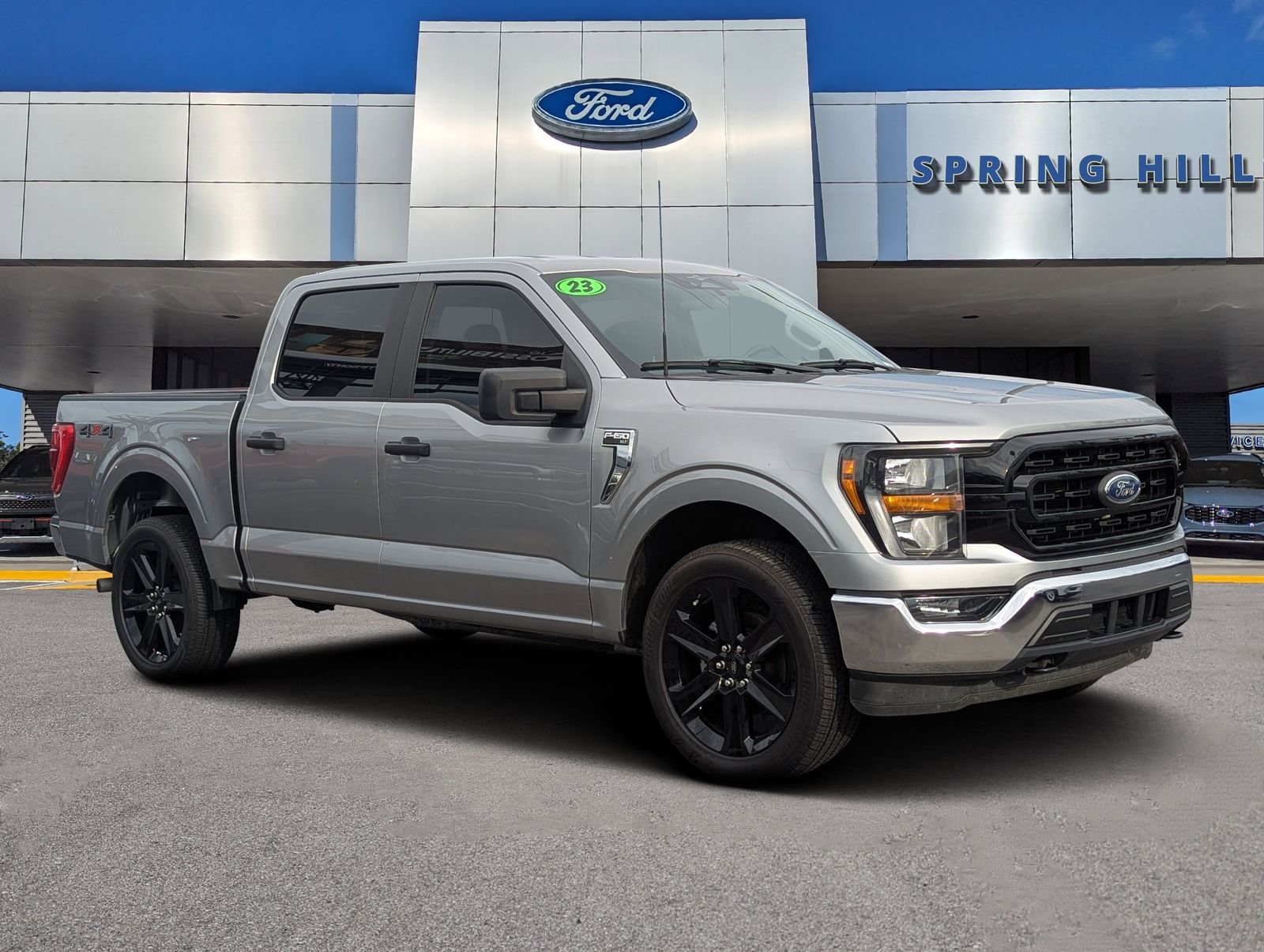 Used 2023 Silver Metallic Ford XLT image 1