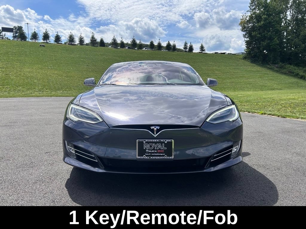 Used 2018 Gray Tesla 75D image 3