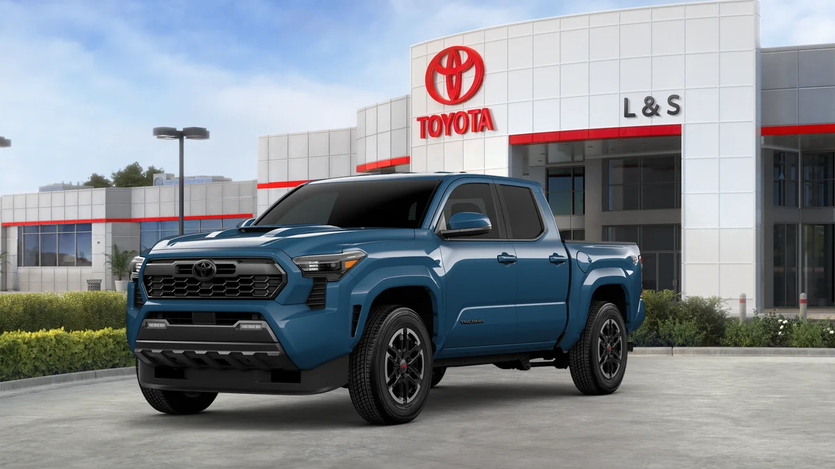 New 2026 Heritage Blue Toyota TRD Sport image 2