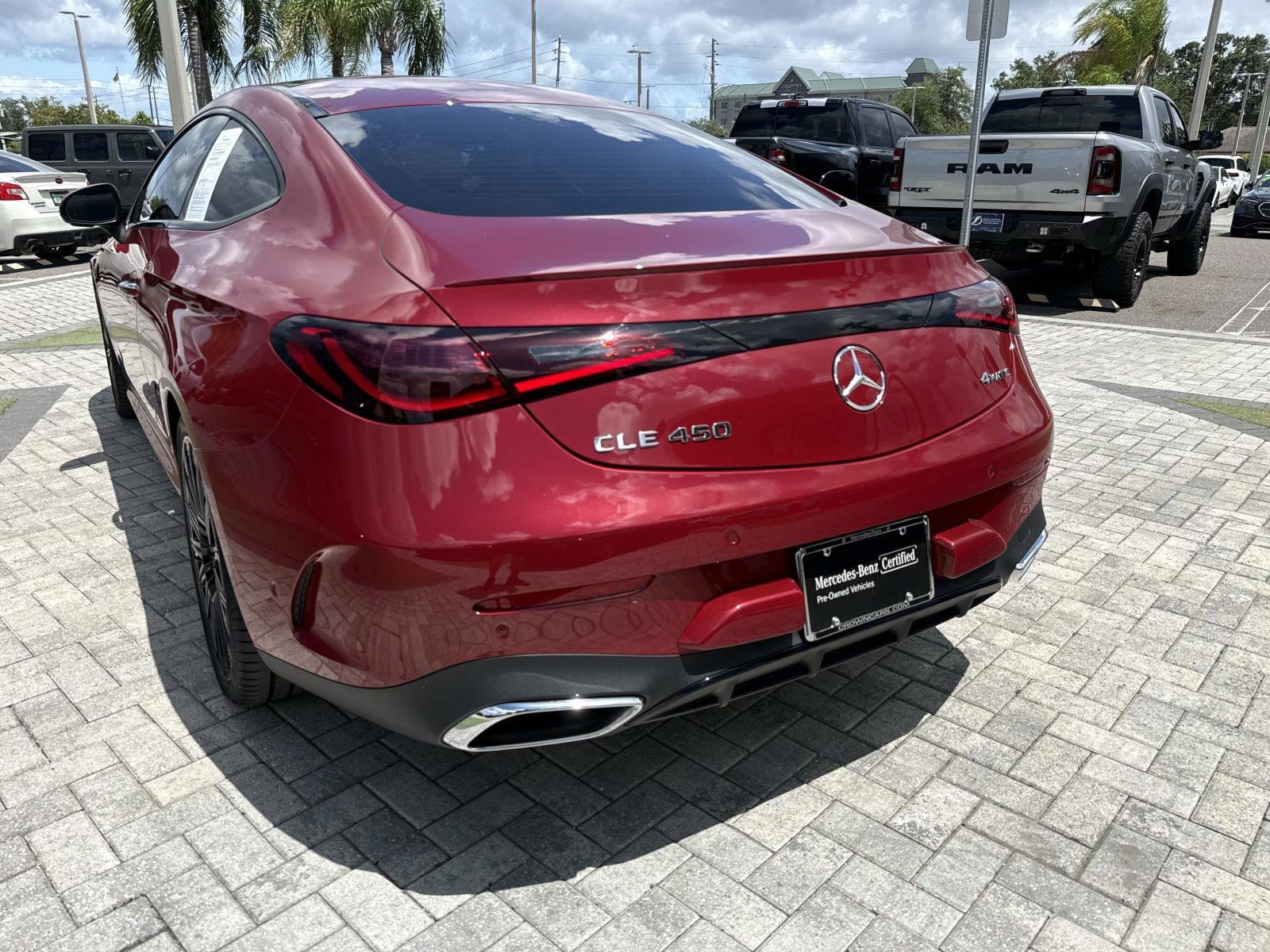 Certified Used 2026 Red Metallic Mercedes-Benz 450 image 9