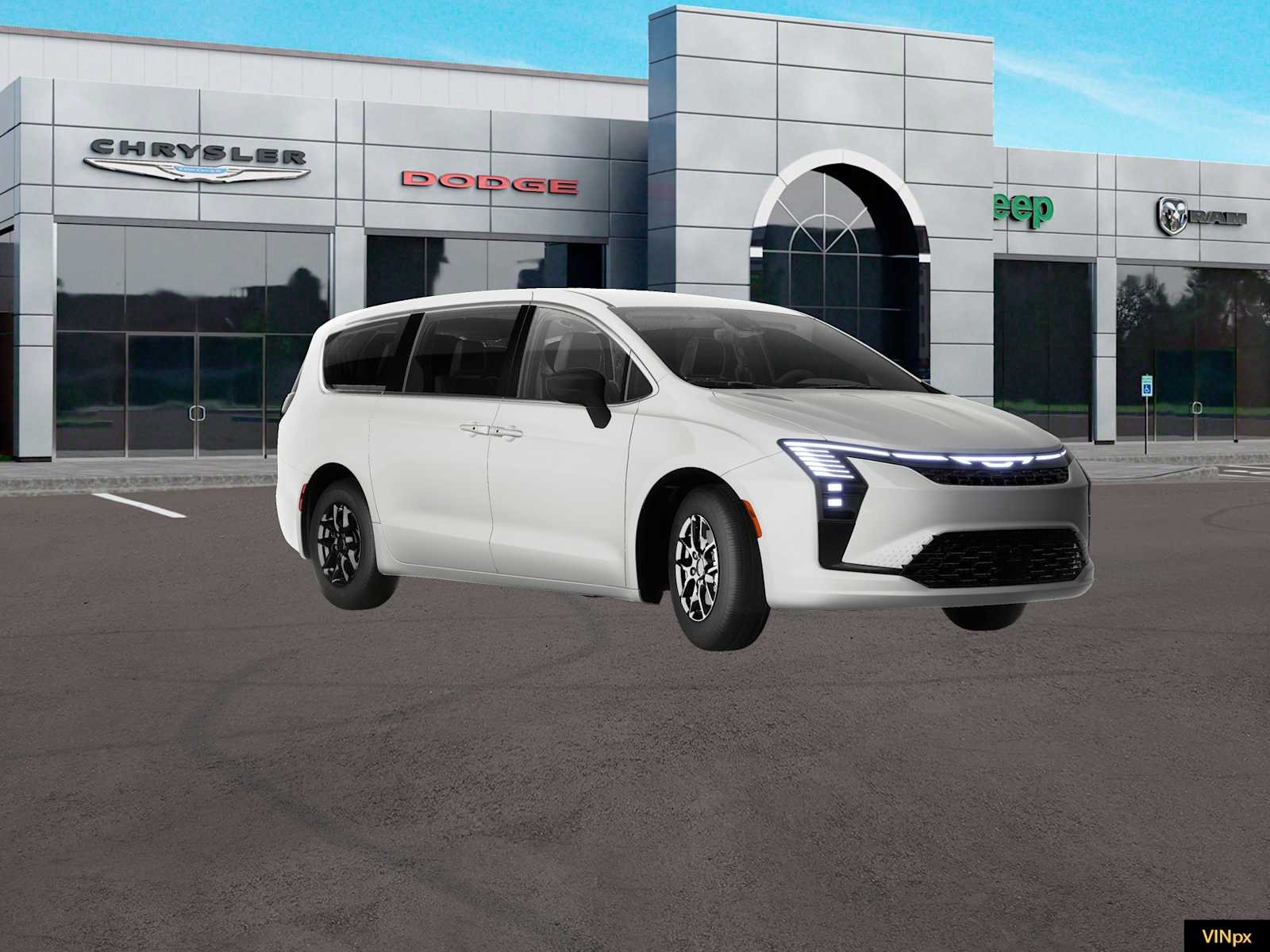 New 2027 Bright White Clear-Coat Exterior Paint Chrysler Select image 11