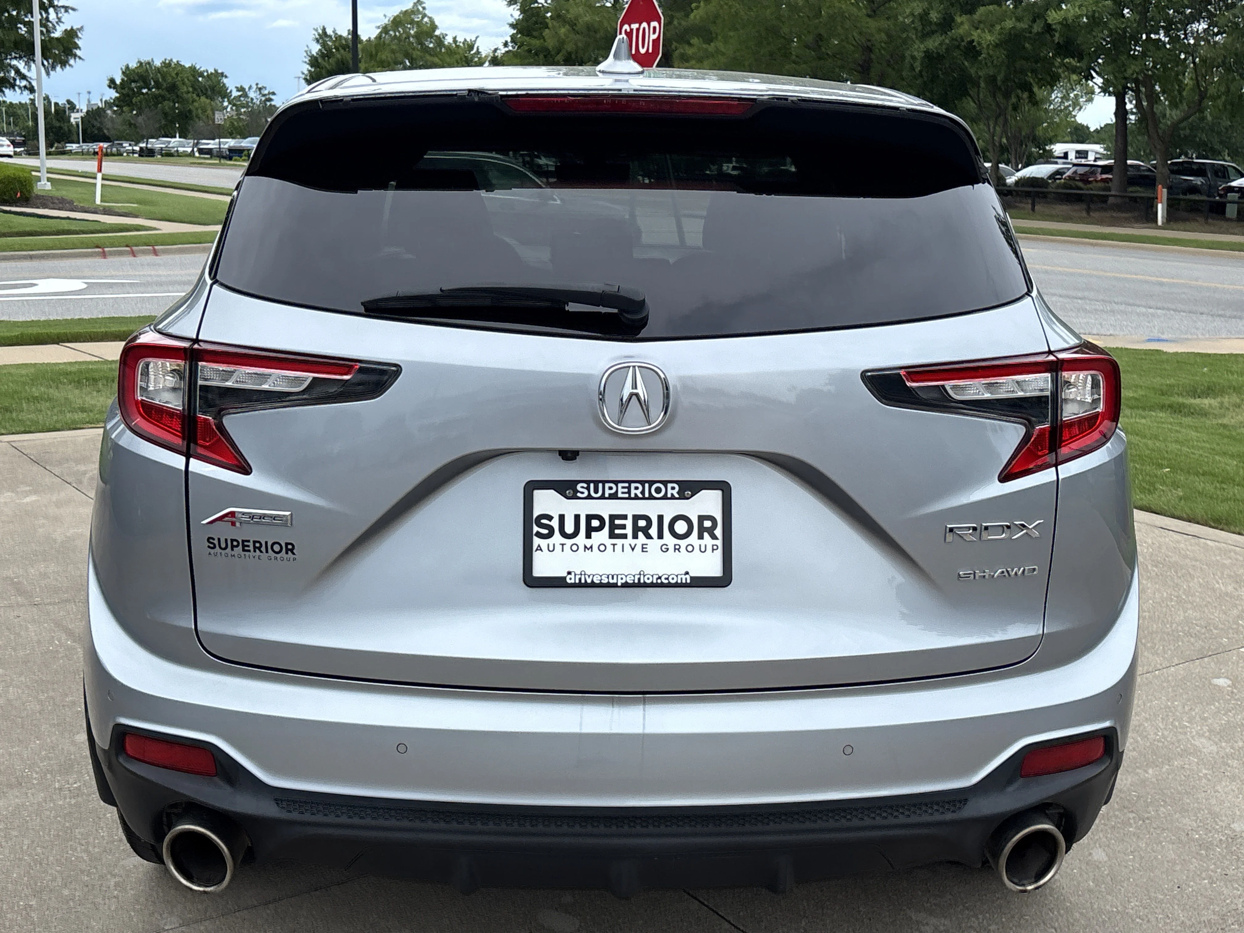 Used 2020 Lunar Silver Metallic Acura SH-AWD A-Spec Package image 5
