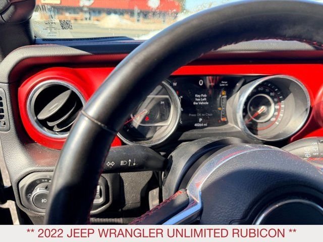 Used 2022 Gray Jeep Unlimited Rubicon image 16