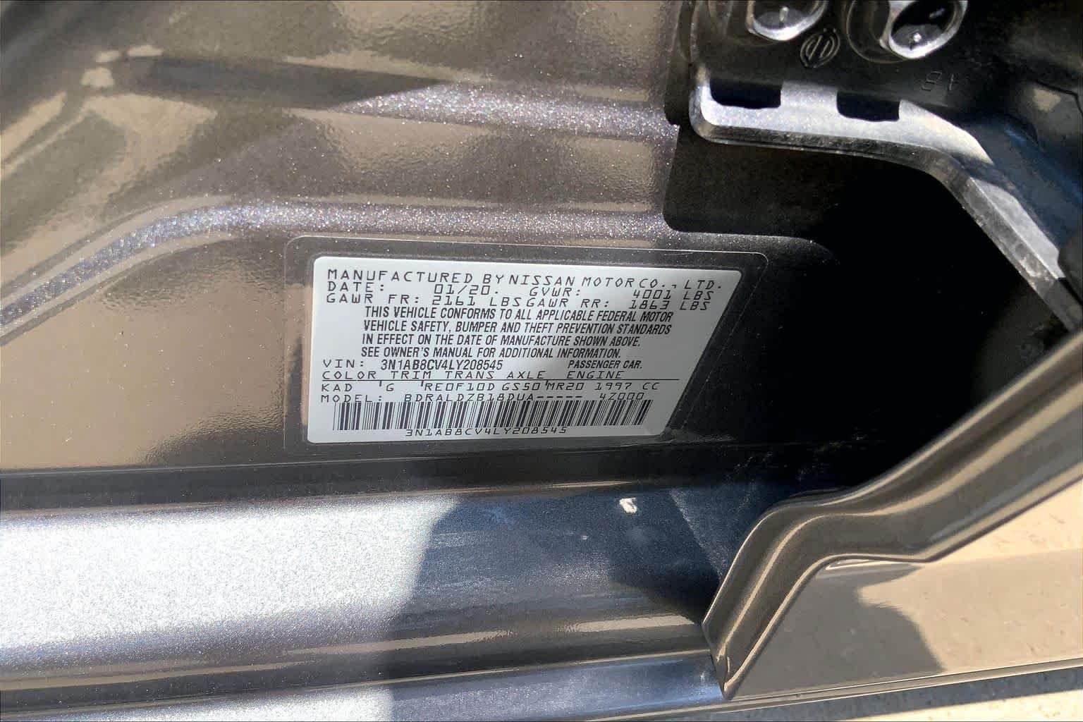 Used 2020 Gun Metallic Nissan SV image 33