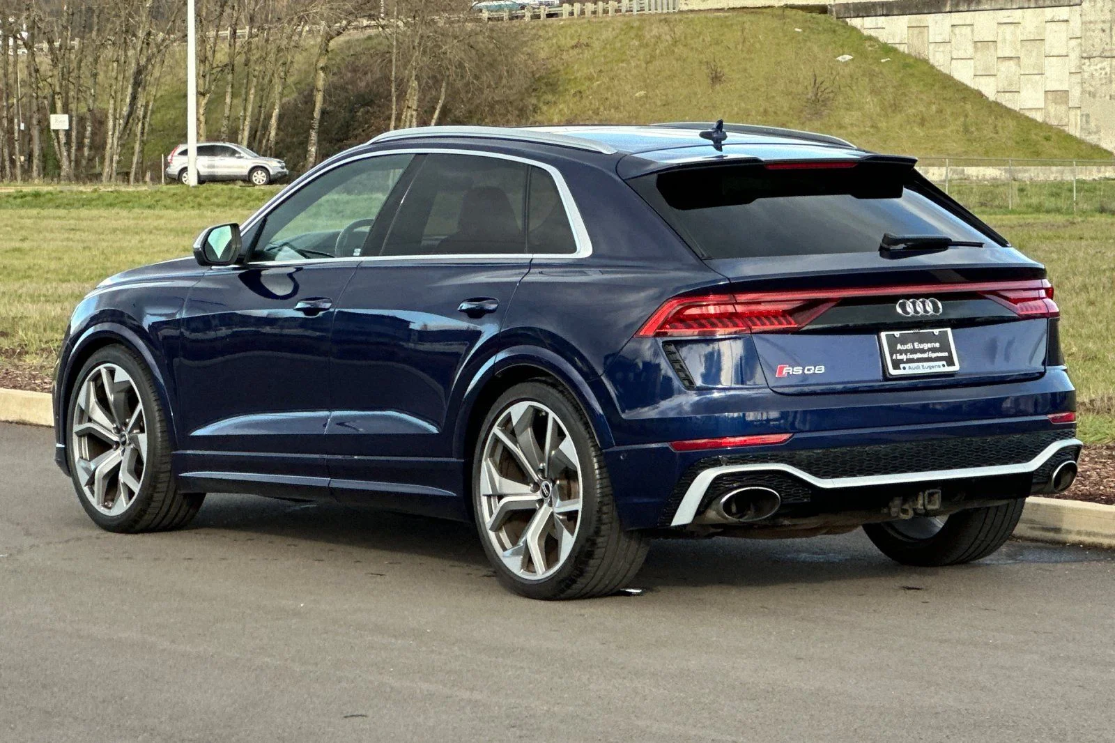 Used 2021 Blue Audi 4.0T image 5