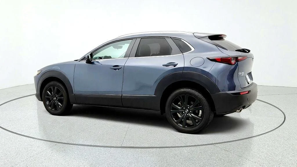 Used 2023 Polymetal Gray Metallic Mazda 2.5 S Carbon Edition AWD w/ Red Leather & Moonroof image 7