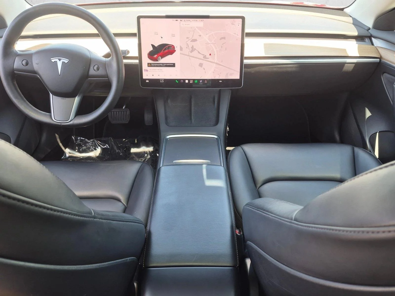 Used 2022 Red Multi-Coat Tesla Long Range image 16