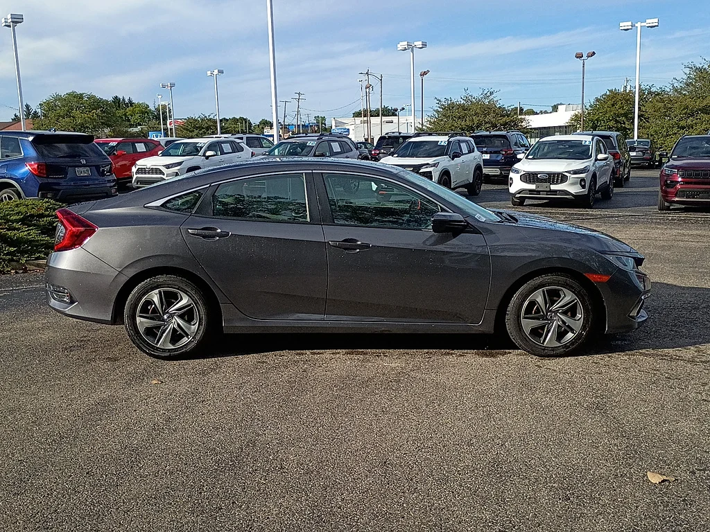Certified Used 2019 Modern Steel Metallic Honda LX image 2