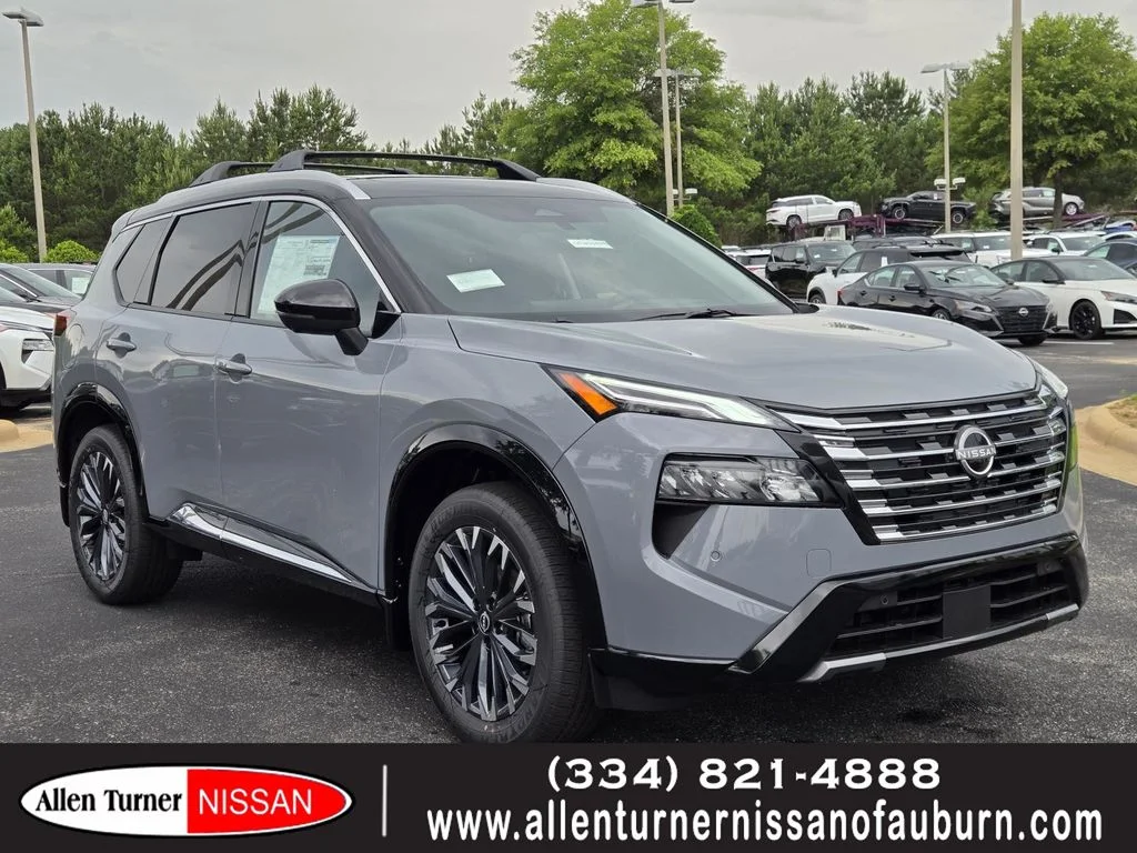 New 2026 Boulder Gray Pearl / Super Black Two-tone Nissan Platinum image 1