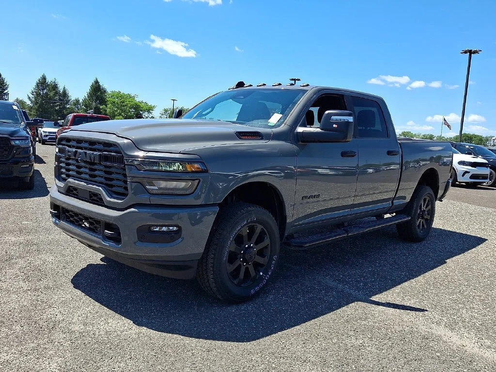 New 2026 Ceramic Gray Clear-Coat Exterior Paint RAM Big Horn image 4
