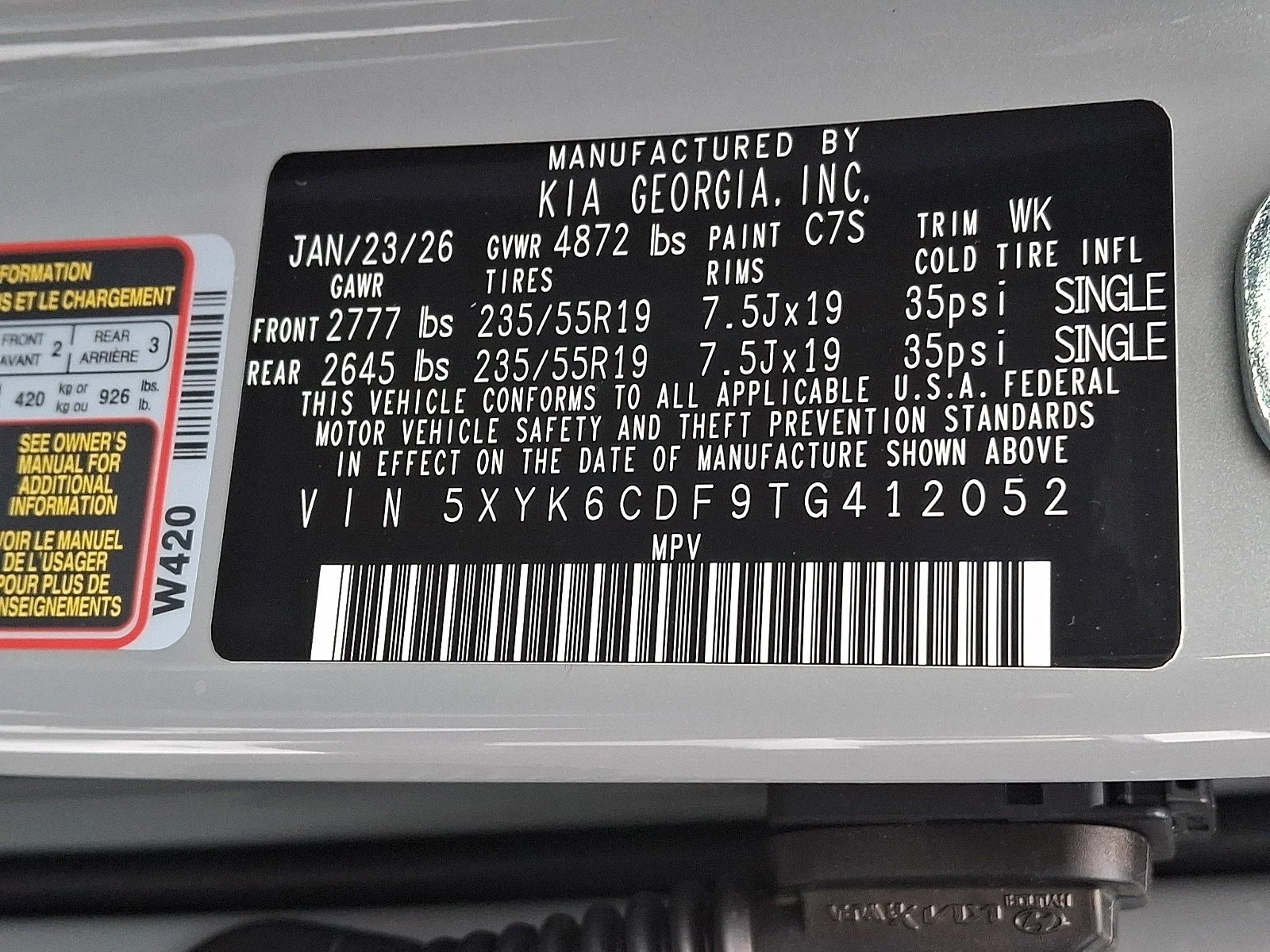 New 2026 Wolf Gray Kia X-Line image 13