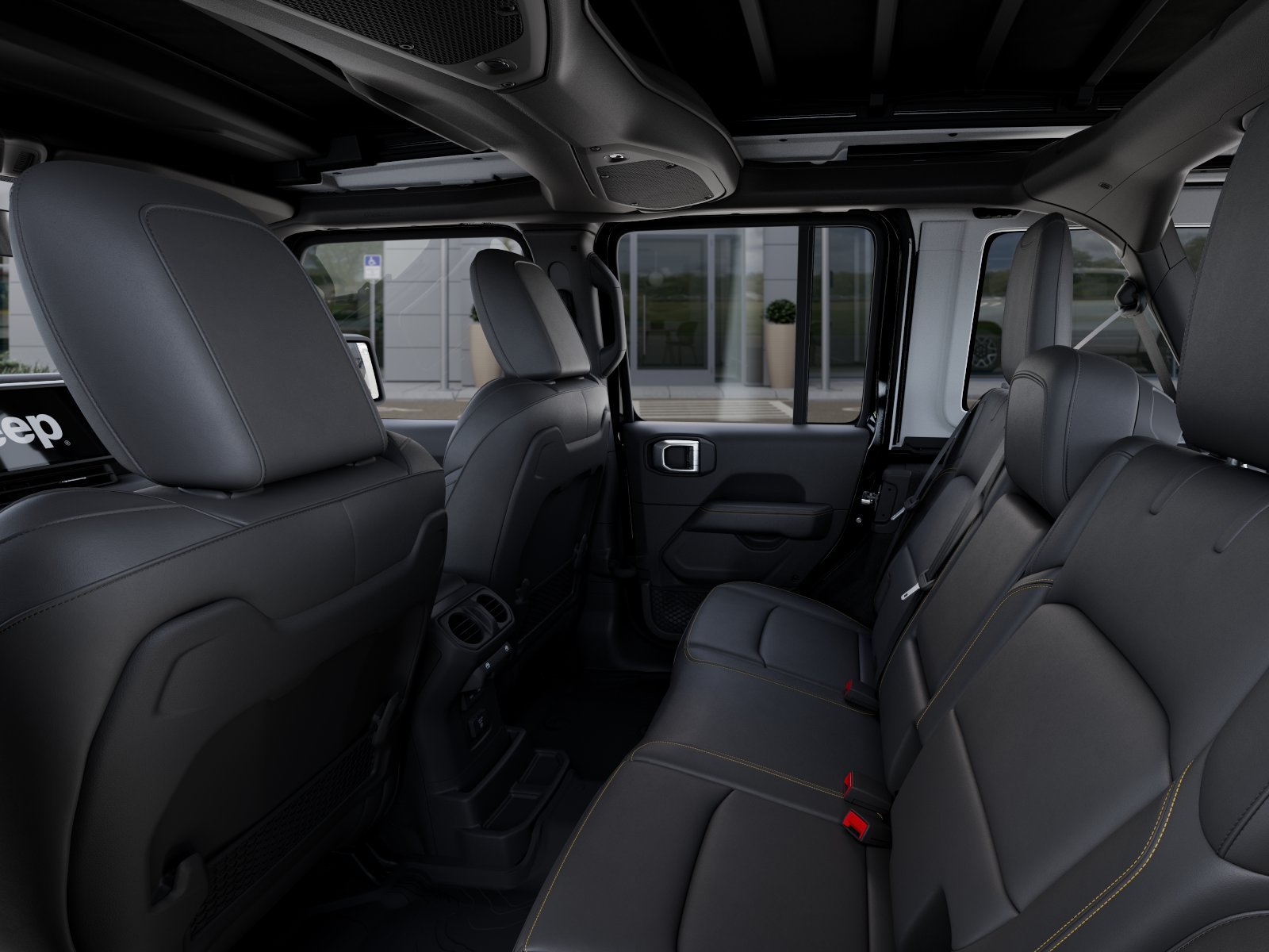 New 2026 Black Clear-Coat Exterior Paint Jeep Sahara image 49