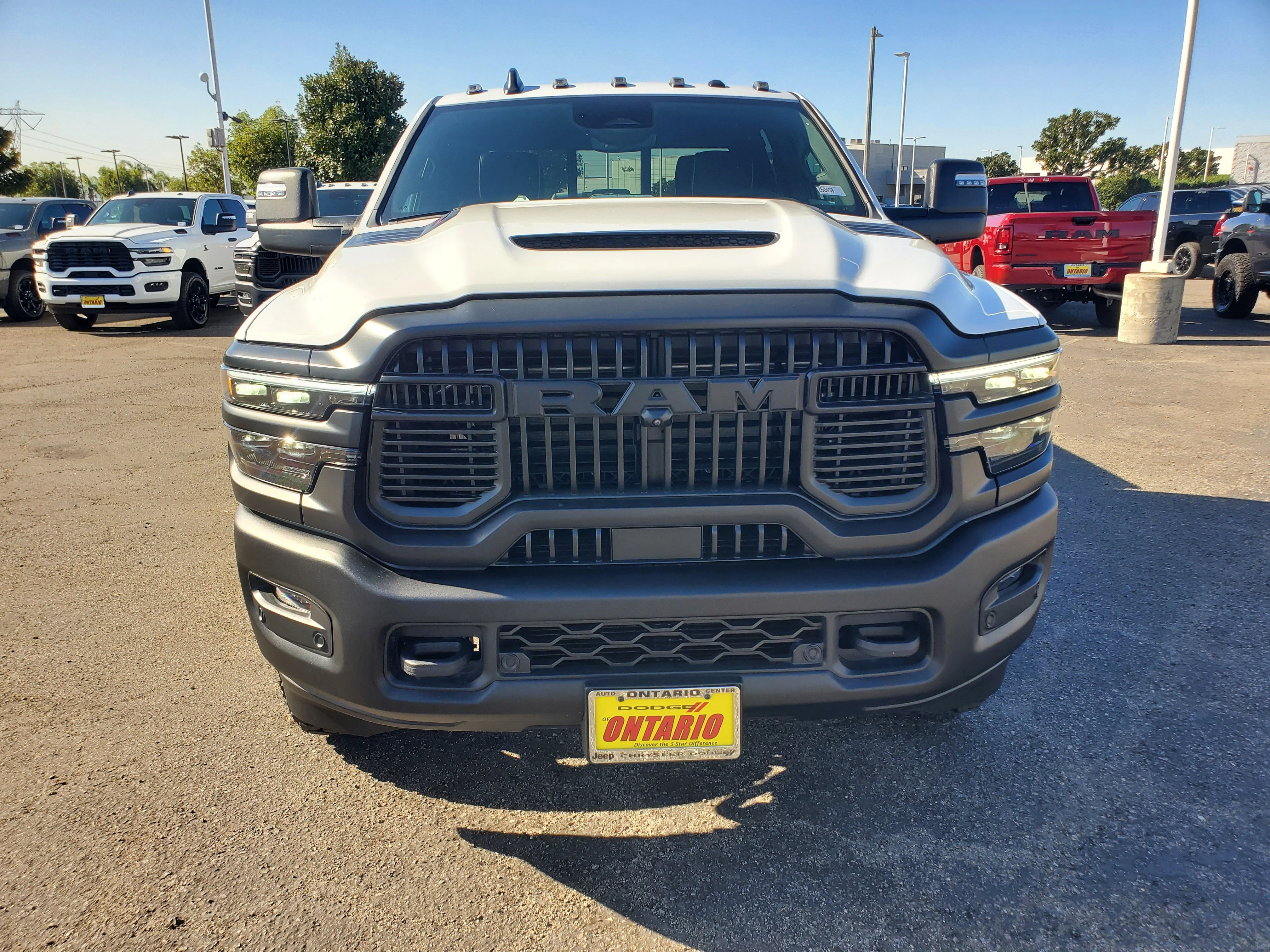 New 2026 Bright White Clearcoat RAM Rebel image 9