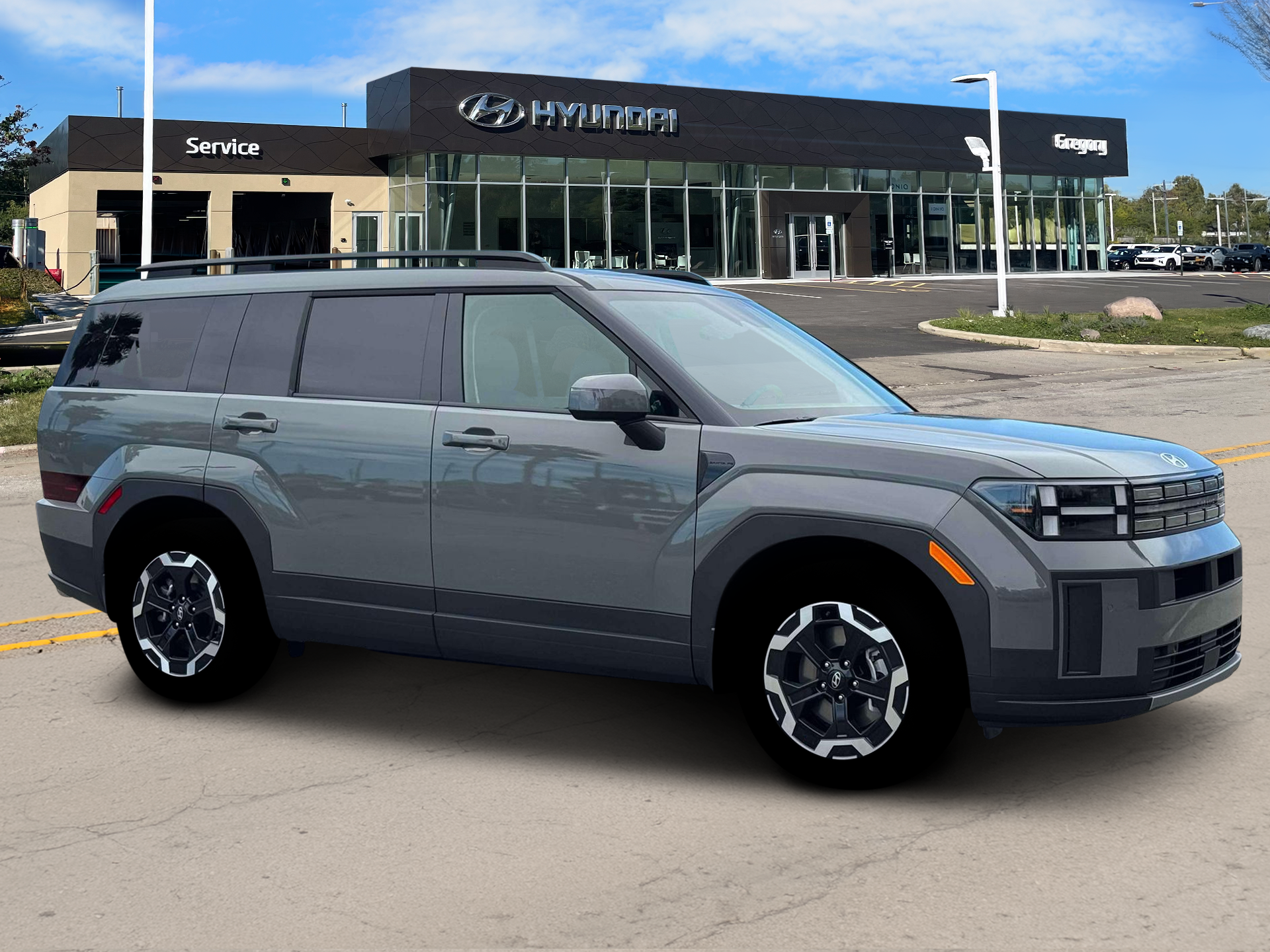 New 2026 Gray Hyundai SEL AWD image 10
