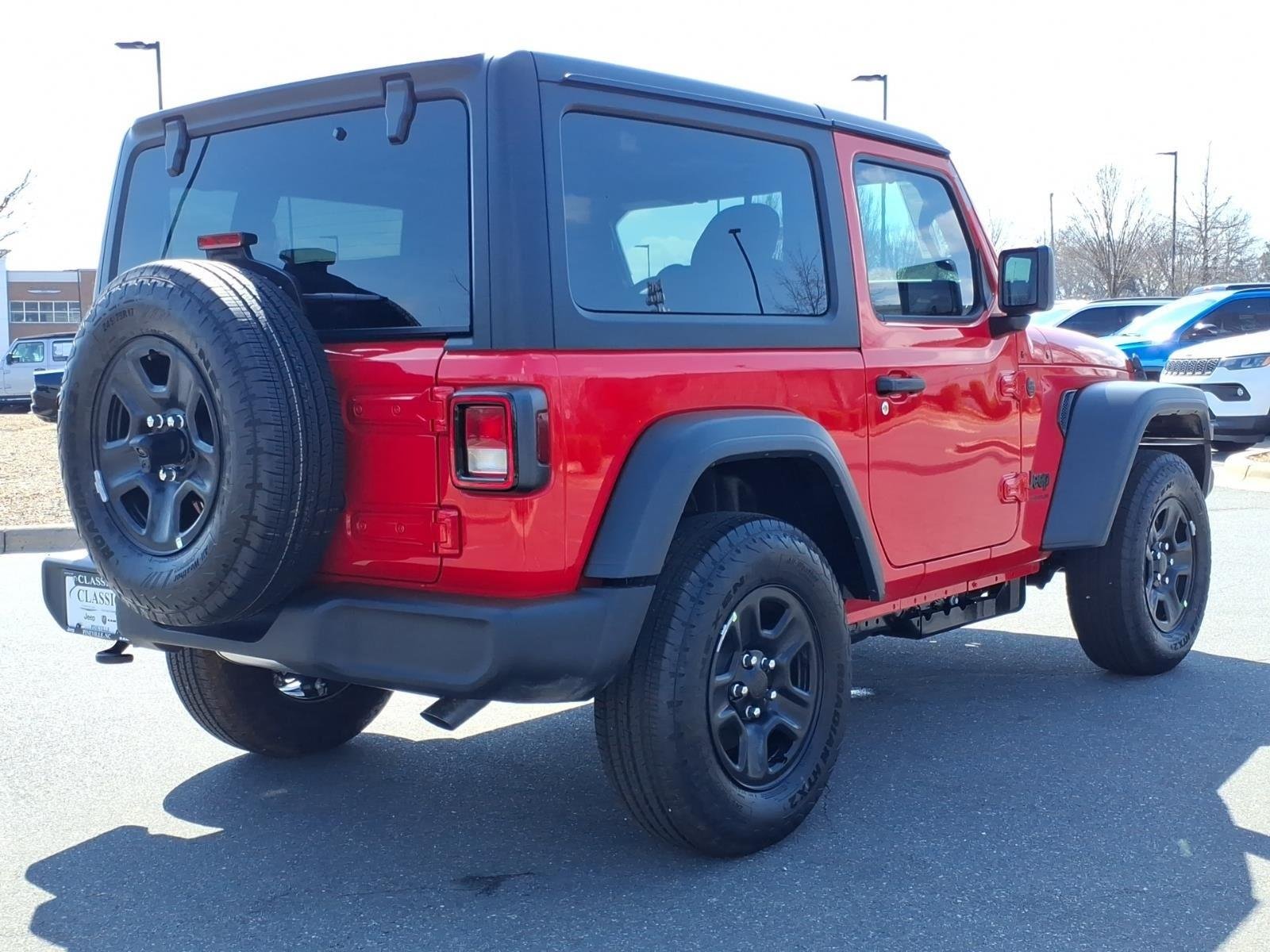 New 2026 Firecracker Red Clear-Coat Exterior Paint Jeep Sport image 2
