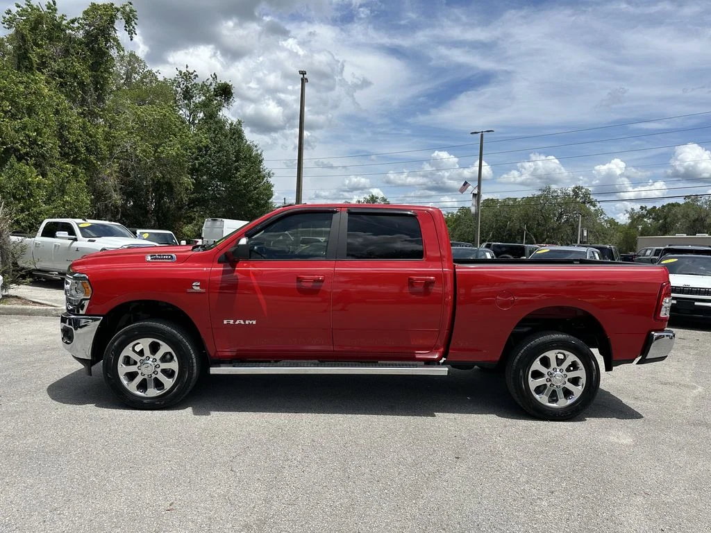Used 2022 Flame Red Clearcoat Ram Big Horn image 4
