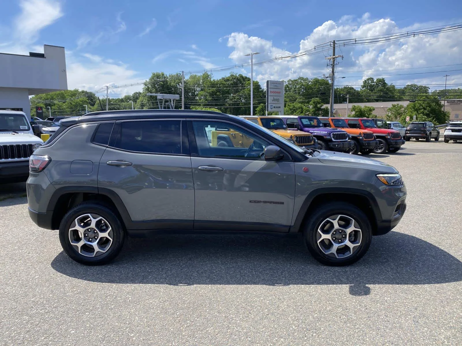 Certified Used 2022 Sting-Gray Clearcoat Jeep Trailhawk image 2
