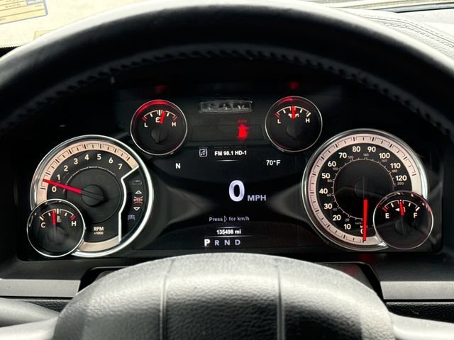 Used 2018 Brilliant Black Crystal Pearlcoat Ram Night image 14