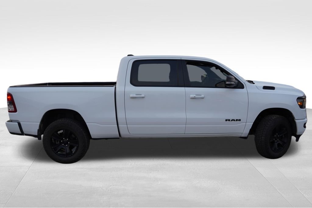 Used 2022 Bright White Clearcoat Ram Big Horn image 2