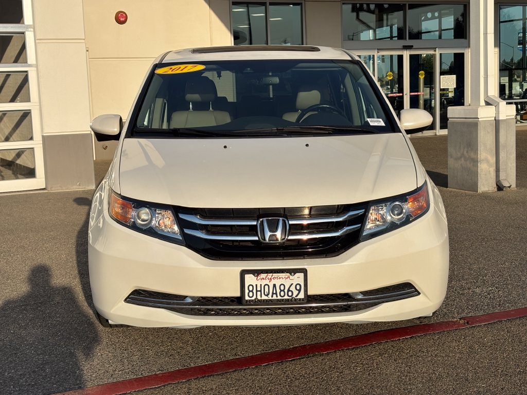 Used 2017 Honda Odyssey EX-L with VIN 5FNRL5H66HB013448 for sale in Clovis, CA