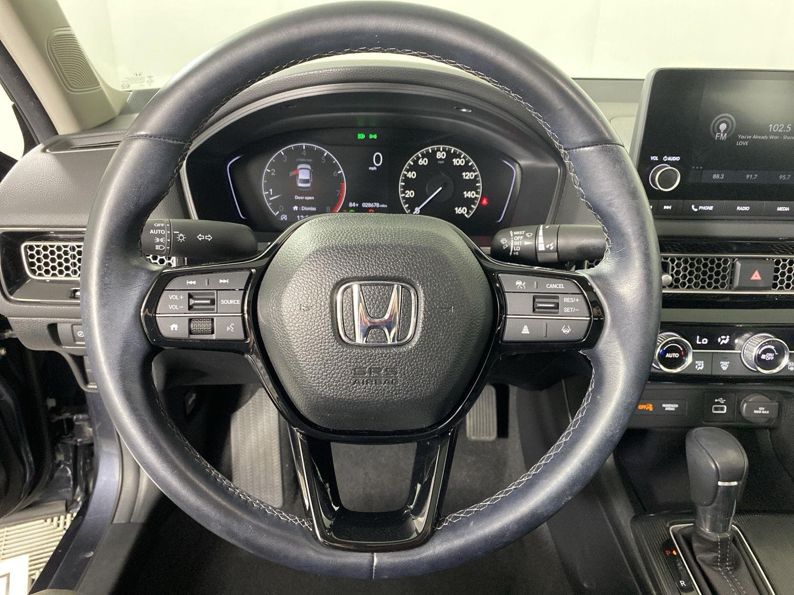 Certified Used 2024 Meteorite Gray Metallic Honda EX image 14
