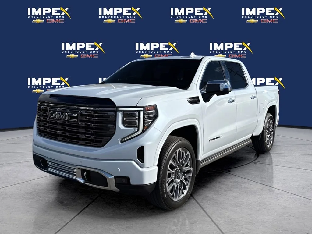 New 2026 Glacier White Tricoat GMC Denali Ultimate image 1