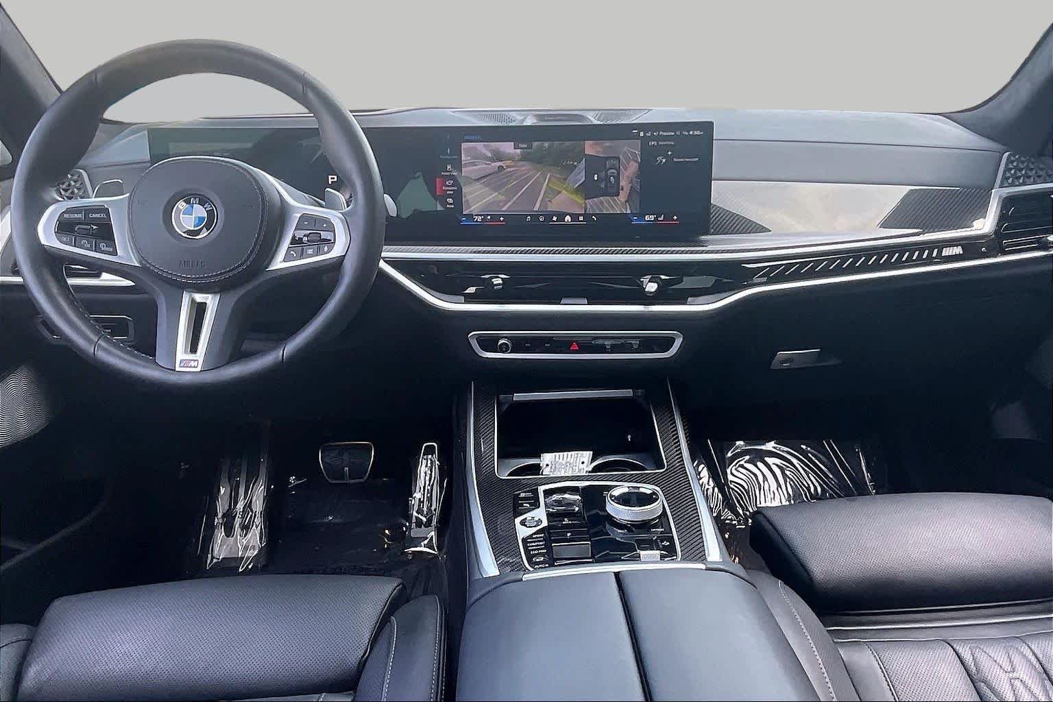 Used 2024 Frozen Pure Grey Metallic BMW M60i image 14