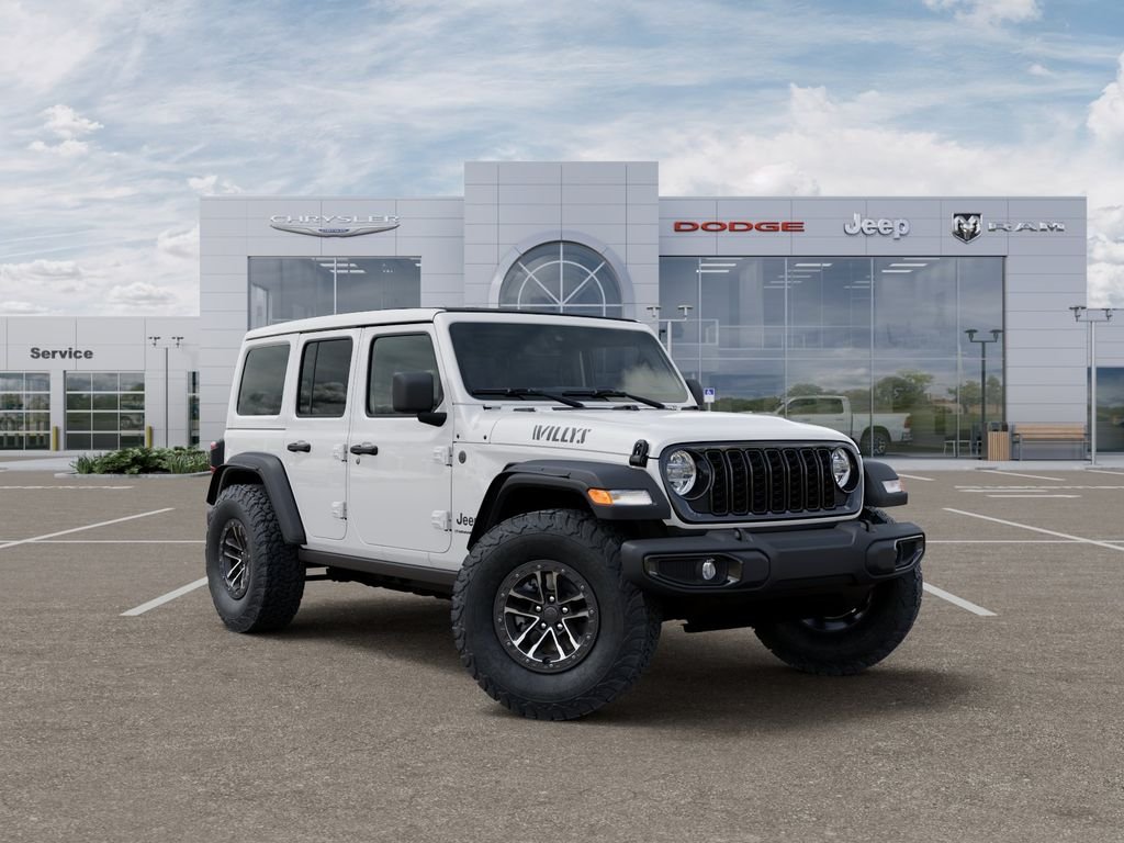 New 2026 Bright White Clear-Coat Exterior Paint Jeep Willys image 5