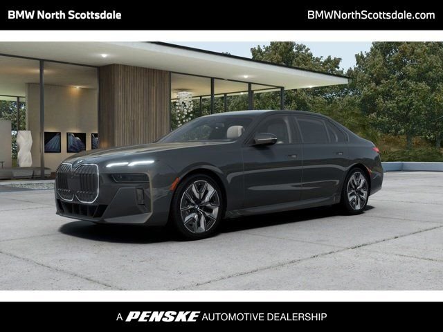 New 2026 Gray Metallic BMW 740i image 1