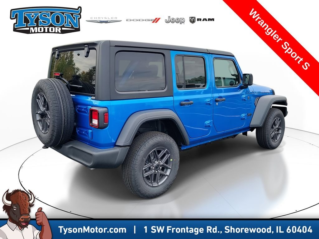 New 2026 Hydro Blue Pearlcoat Jeep Sport S image 4
