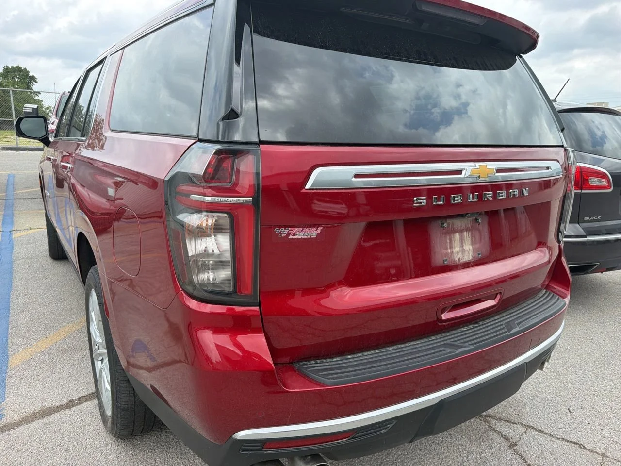 Used 2024 Radiant Red Tintcoat Chevrolet High Country image 7