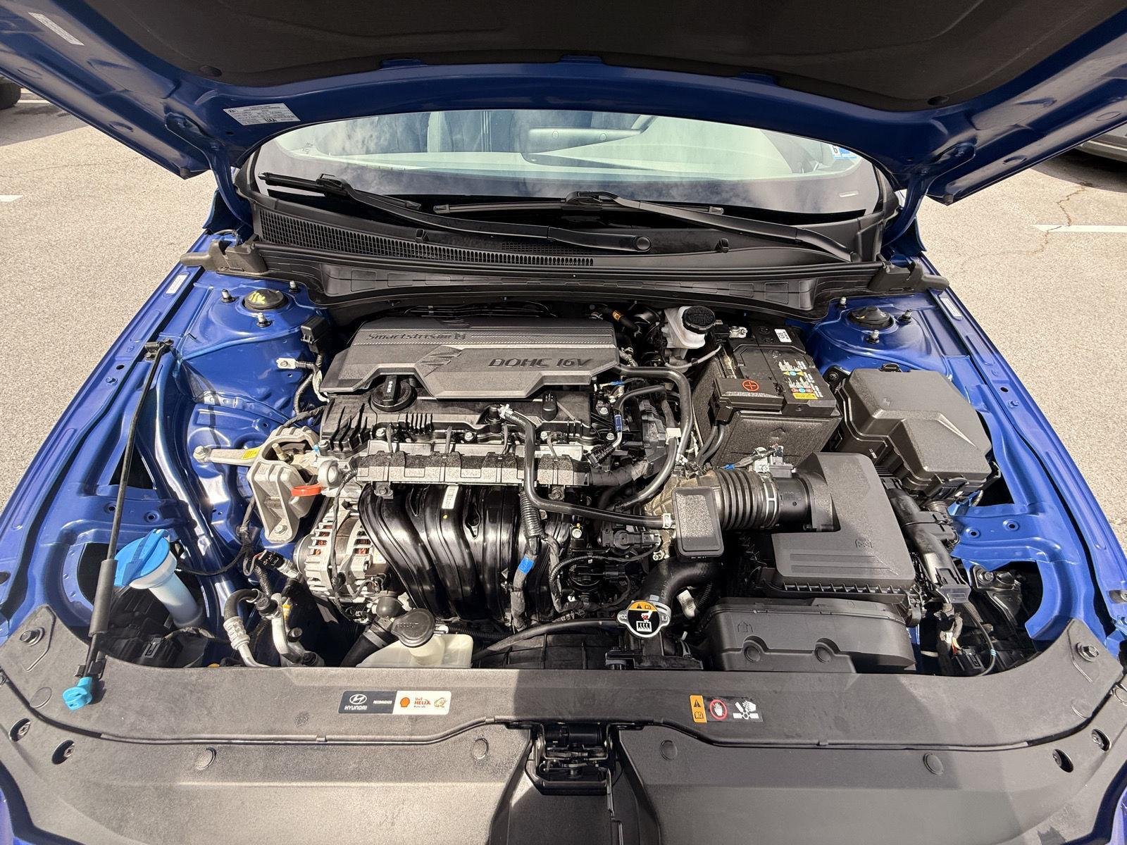 Used 2024 Intense Blue Hyundai SEL image 11