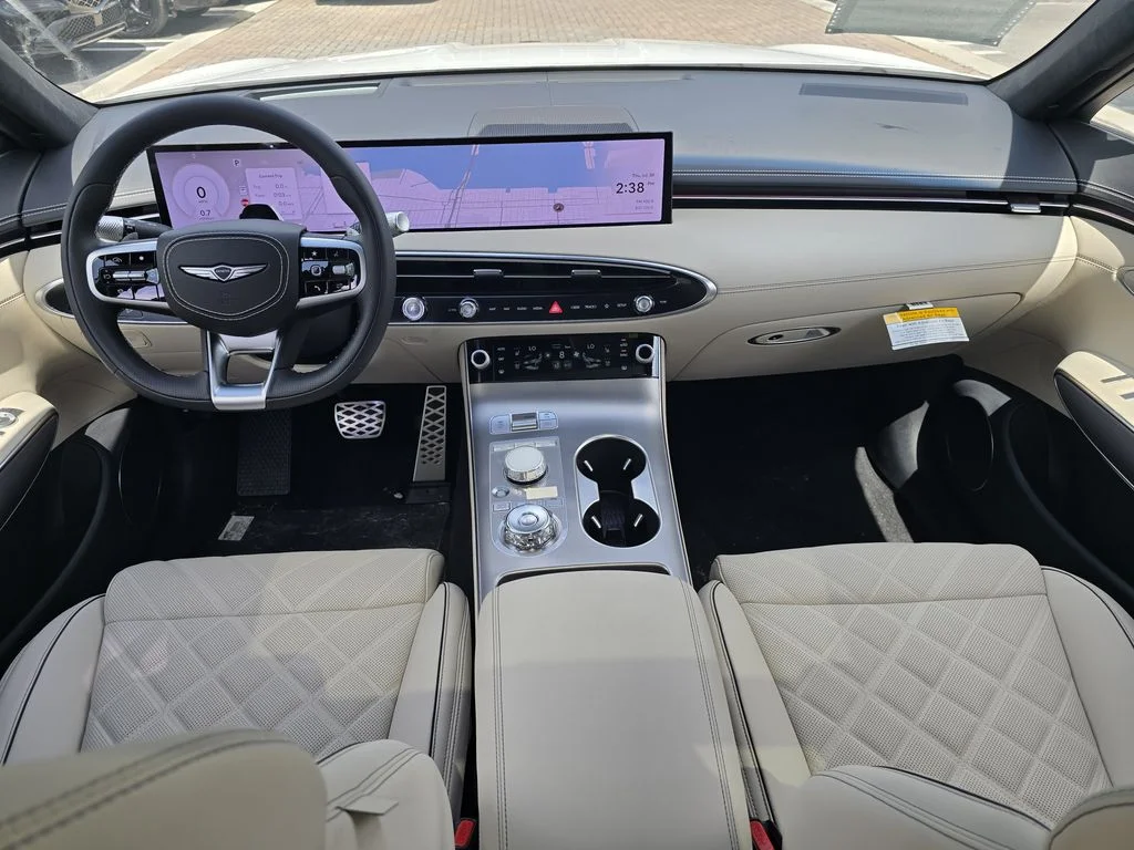 New 2027 White Genesis 3.5T Sport Prestige image 7