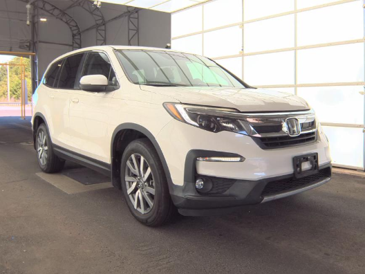 Used 2019 White Diamond Pearl Honda EX-L image 2