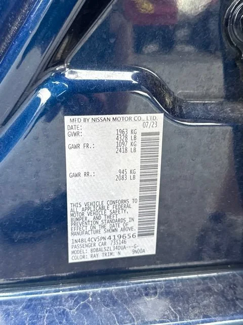 Used 2023 Deep Blue Pearl Nissan 2.5 SR image 15