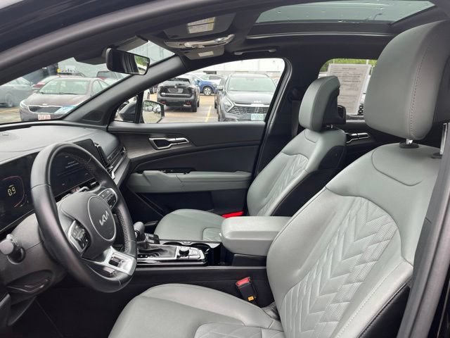 Used 2024 Ebony Black Kia X-Line image 12