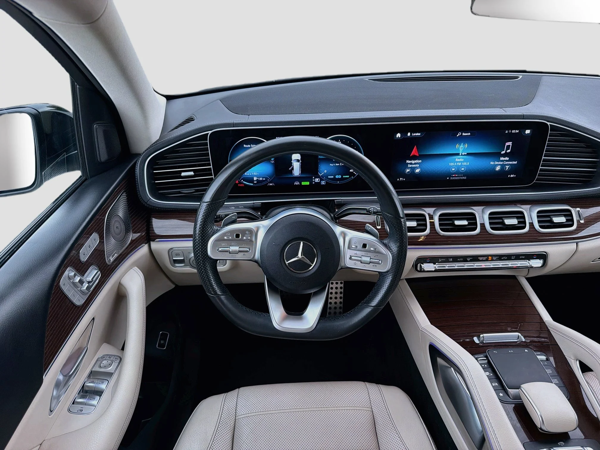 Used 2021 Diamond White Metallic Mercedes-Benz GLS 580 image 18
