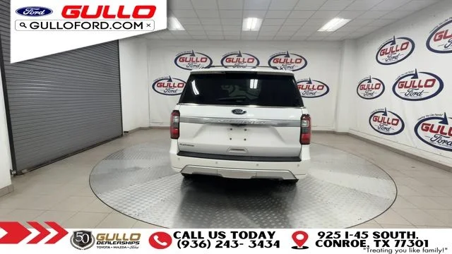 Certified Used 2020 White Metallic Ford Platinum image 7